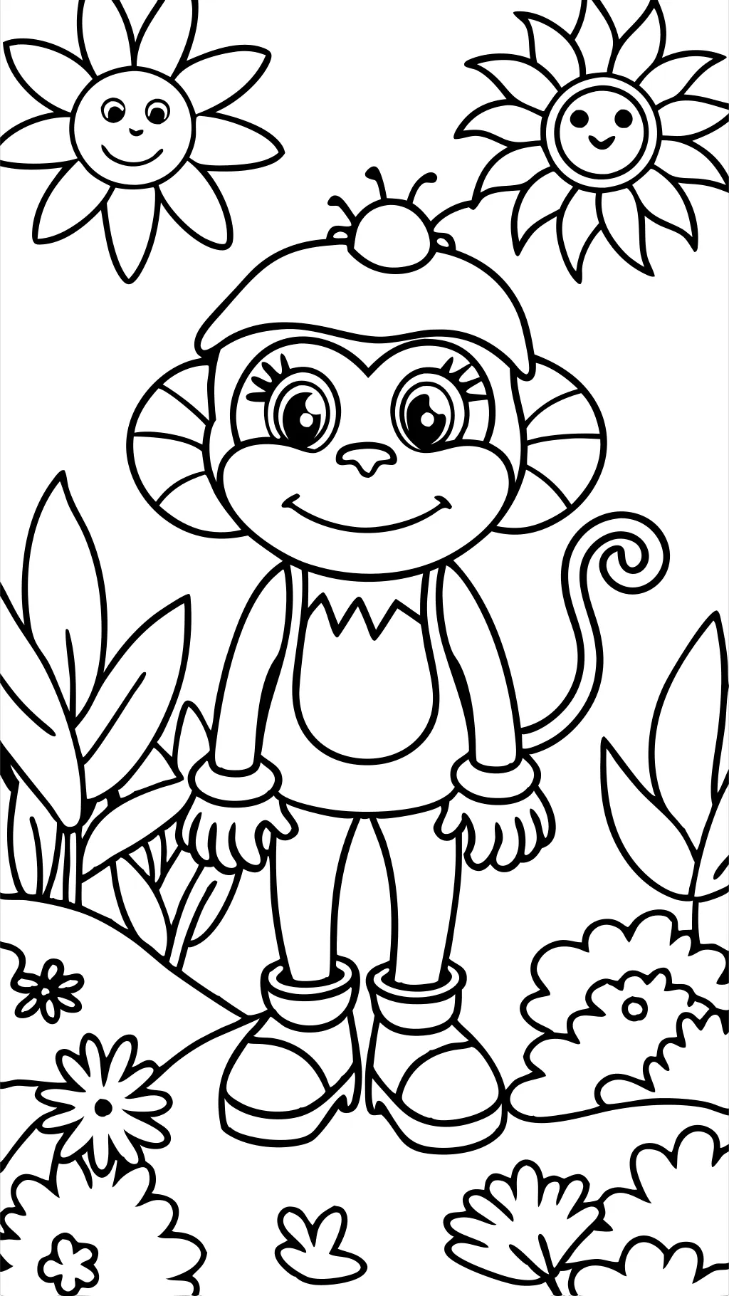 Dora el explorador para colorear botas